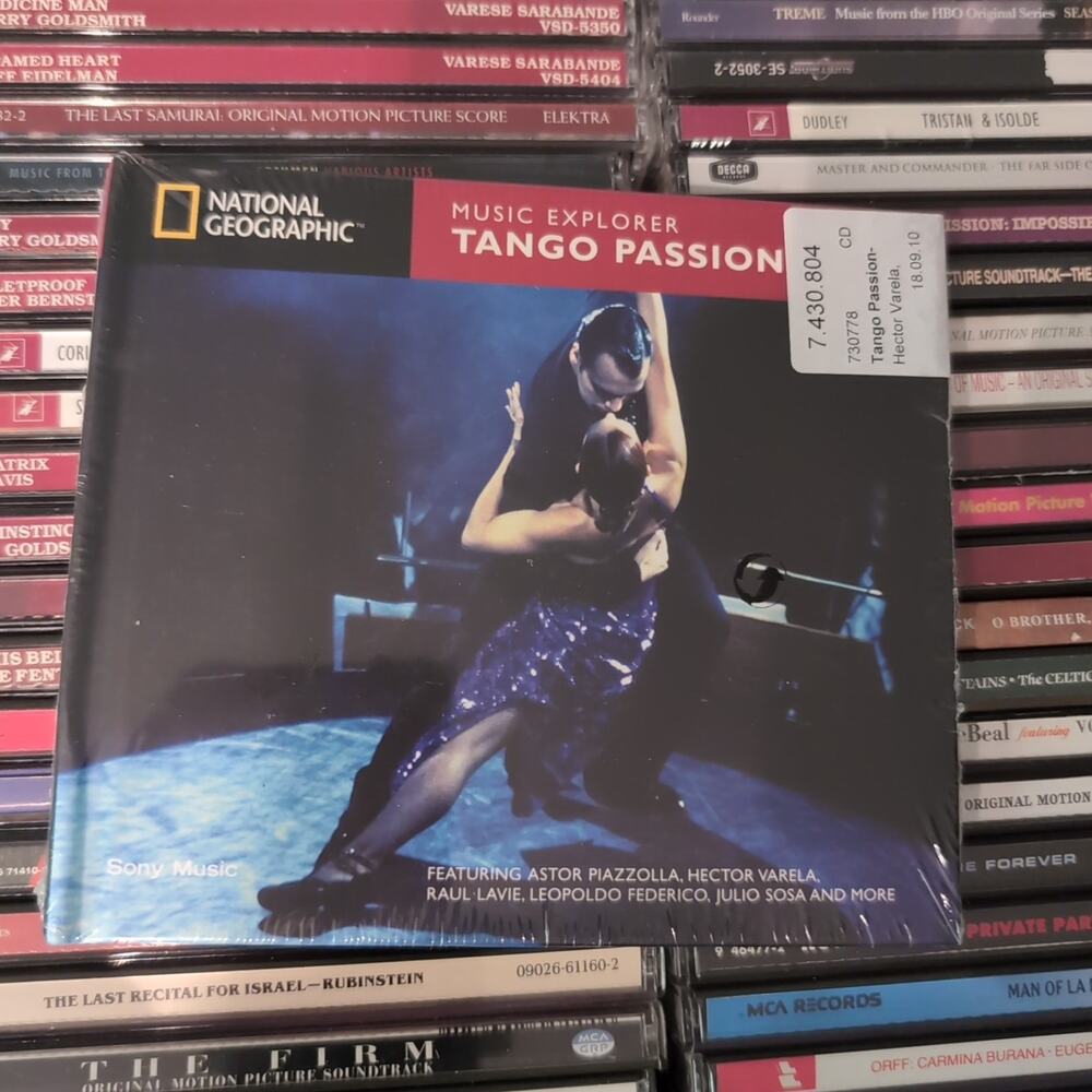 New Various CD Music Explorer: Tango Passion / Sony Music – 5173012 Sealed